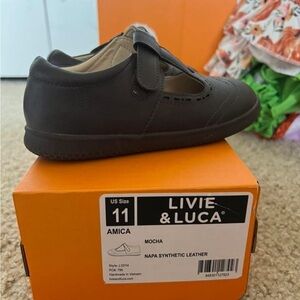 Livie & Luca Dark Brown Amica Shoes